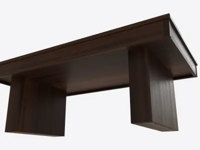 Billiard Pool Table 9-foot 01 3D model