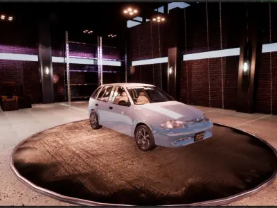 Suzuki Cultus  3D model