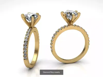 15 PCS Printable Models Jewelry Gold 3D Model Pack