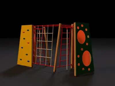 Sports complex 23 3D model