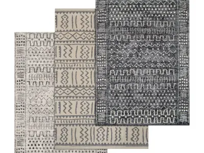 Rug Set 1299 3D model