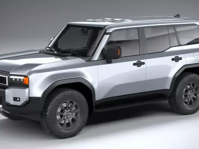 Toyota Land Cruiser 250 basic 2025 3D model