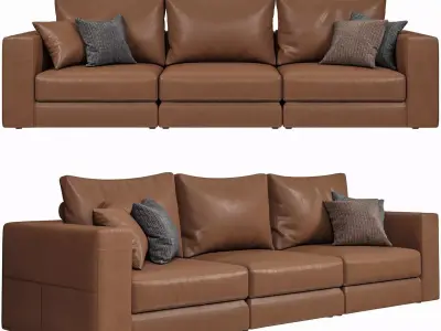 Calligaris Kora sofa 3D model