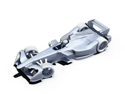 Spark SRT 01E Low-poly 3D model