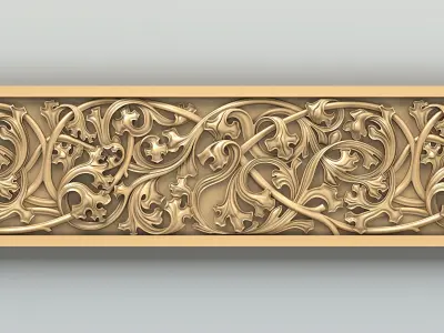 Molding 054 Gothic 3D model