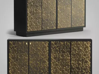 Melange Westland Accent Chest 3D model