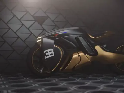 Sci-Fi concept Bike new 3D model