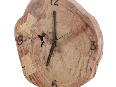 Asiriq clock Low-poly 3D model