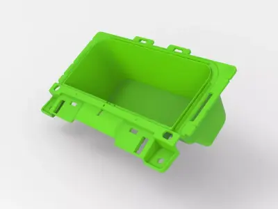 AUDI A6 C7 RS7 2016 Ashtray Accurate 3D Scan  3D model