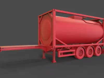 Trailer mod20 3D print model