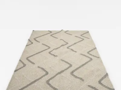 Rugs No 295 Low-poly 3D model