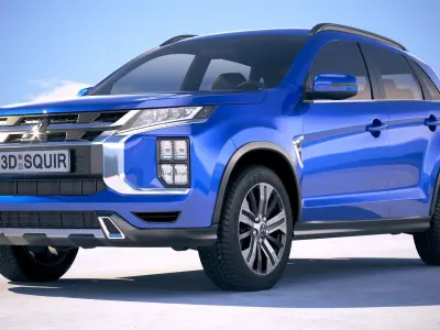 Mitsubishi ASX Outlander Sport 2020 3D model