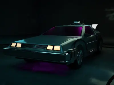 Deleoran DMC - Back to the time 3D model