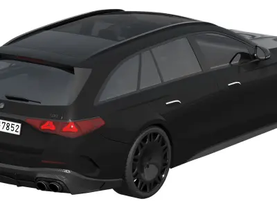 Brabus 700 AMG E53 estate 2026 3D model