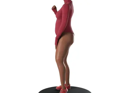 RBK Cardio B Bodysuin Mannequin 3D model