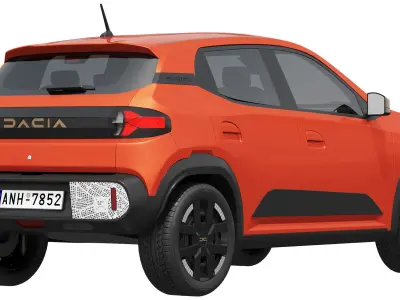 Dacia Spring 2025 3D model