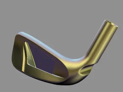 indigo golf 3D print model