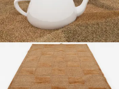 Rugs No 143 Low-poly 3D model