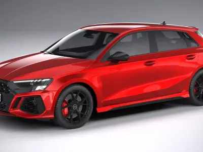 Audi RS3 2022 3D model