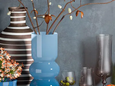 Decorative set-04 3D model