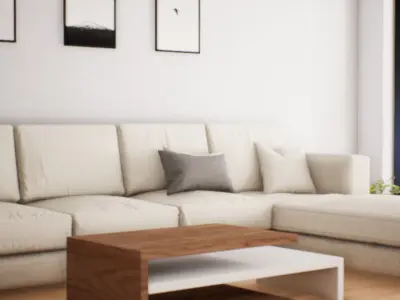 Photo-Realistic Archviz Interior Real time walk-through Low-poly 3D model