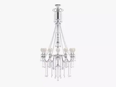 -Crystal Chandelier- 3D model