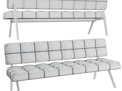 oliver sofa 3D model