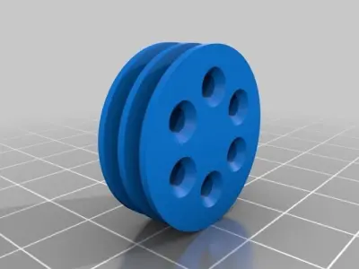 Hotrod teflon intake manifold 3D print model