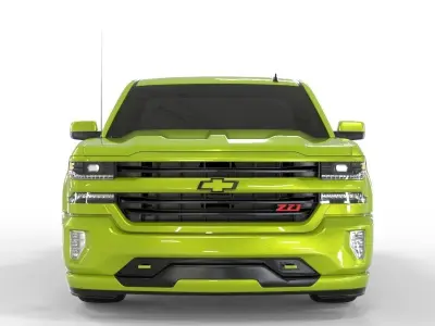 CHEVROLET SILVERADO  2017 3D model