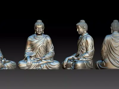 Bodhi Buddha  3D print model