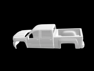 GMC SIERRA 2500 DENALI 2018 3D print model