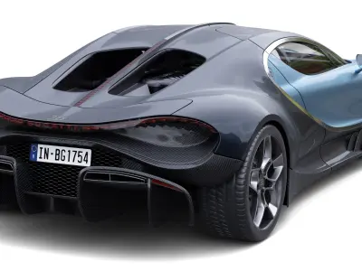 Bugatti Tourbillon 3D model