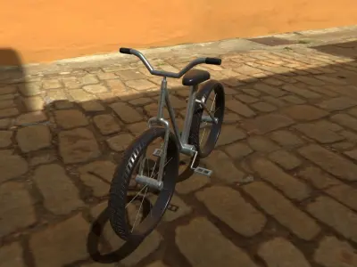 Bicycle Low-poly 3D model V1