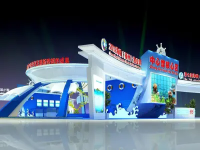 Exhibition - Area - 36X24-3DMAX2009-09 3D model