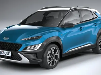 Hyundai Kona 2021 3D model