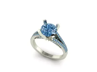 Engagement Ring 273 3D print model