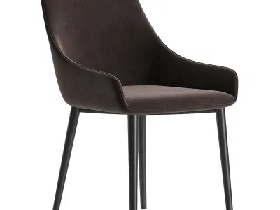 Acosta Dining Chair 3D model