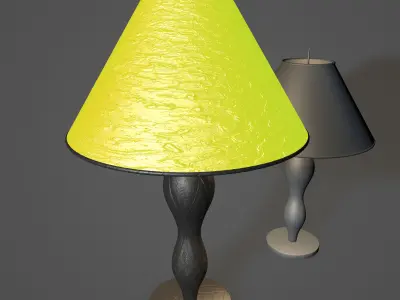 Table lamp 3D model