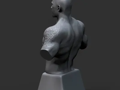 The Rock 3D Printable 4 3D print model