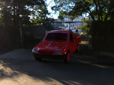 Dacia Drop Side 3D model