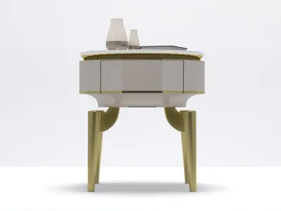Luxury Bedside Table or Coffee Table  3D model