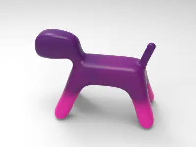 Pety Decor Low-poly 3D model