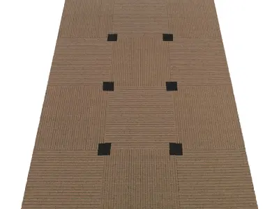 Rug Set 845 3D model