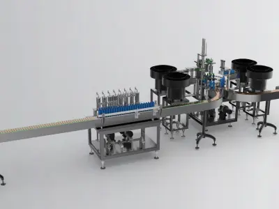 Filling sprayer assembly  3D model