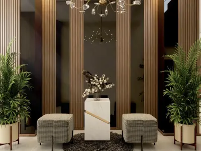 Interior Living room Project 3D model