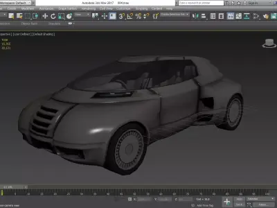 Car - Futuristic 3D model