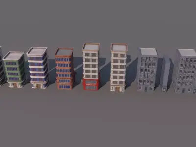 Building Low-poly 3D model 13