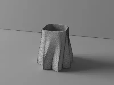 Plant Pot Holder  3D Print Model 3 3D print model