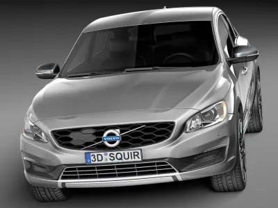 Volvo S60 Cross Country 2016 3D model