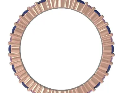 Full Eternity ring style 6 3D print model